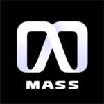 mass: 3d create & play android application logo